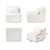 Modular Sectional Sofa Couch,149 U Shaped Cloud Couch with 2 ottomans,Minimalist 5 Seater Convertible Sofa Convertible for Living Room - 3 of 4