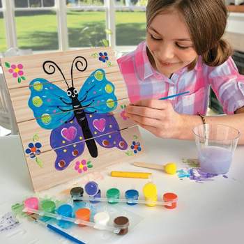 Sassafras Paint Your Own Nutcracker Kids Activity Craft Kit with