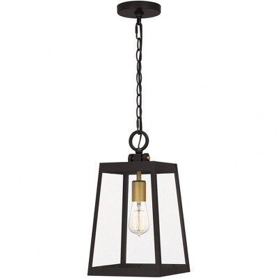 Amberly Grove Western Bronze and Brass Outdoor Pendant Light