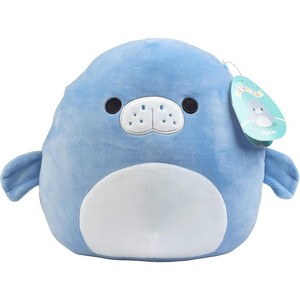 Squishmallows Original 8-Inch Maeve The Manatee - Official Jazwares Plush- Collectible Soft & Squishy Stuffed Animal Toy - Gift for Kids, Girls & Boys - 1 of 4