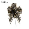 Unique Bargains Wedding Baskets Presents Christmas Large Pull Bow Gift Wrapping Bows Ribbons 20 Pcs - image 3 of 4