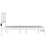 AFI Furnishings Tahoe Platform Bed F with Footboard WH - 4 of 4