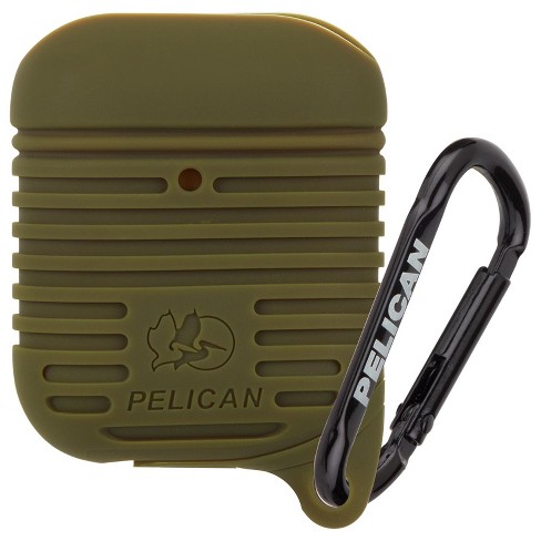 Pelican Protector Case for Apple AirPods 1 2 Olive Green