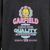 Women's - Garfield - Genuine Attitude Lightweight French Terry Wide Neck Long Sleeve Shirt - 2 of 4