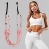 Unique Bargains Durable Yoga Rope Stretches for Exercise Fitness 106.30"x29.53" 1 Set - 4 of 4