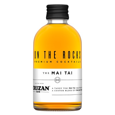 On The Rocks Premium Cocktail The Mai Tai Rum Cocktail - 200ml Bottle