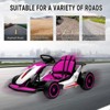 Electric Go Kart for Kids 6-12, 24v 400w Powerful Motor Drift Kart with 2 Speeds (8MPH Max) - 4 of 4