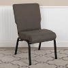 Emma and Oliver 20.5 in. Molded Foam Church Chair - 2 of 4