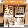 TruAIR White Pull Out Cabinet Organizer – No Drill Slide Out Drawer for Kitchen/Bathroom/Pantry Storage - 4 of 4