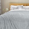 PiccoCasa 350 GSM Sofa Fleece Throw Soft Microfiber Blanket - 3 of 4