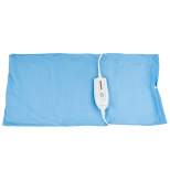 XL Heat Pad Blanket- Electric Moist/Dry Heating Mat with 9 foot AC Power Cable and 4 Remote Controlled Temperature Settings by Fleming Supply