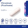 Pure Encapsulations Chromium (Picolinate) 500 mcg - for Lipid & Carbs Metabolism* - Superior Absorption Chromium - Vegan & Gluten Free - 3 of 4