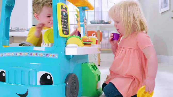 Fisher-Price Laugh and Learn Servin' Up Fun Food Truck, 2 of 25, play video