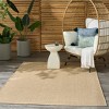 Nourison Tulum Basketweave Solid Indoor/Outdoor Rug - 4 of 4