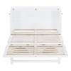 NicBex Queen Size Murphy Bed 72.8" Wooden Frame Murphy Bed Morden Wall Bed with Top Shelf and 1 Spacious Drawer for Living Room - 4 of 4