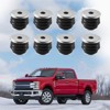 VEVOR Body Mount Bushing Kit, Compatible with 2008-2016 F250 F350 Super Duty, 60 PCS Polyurethane Body Mount Kit, Quick Replacement, Black - 2 of 4