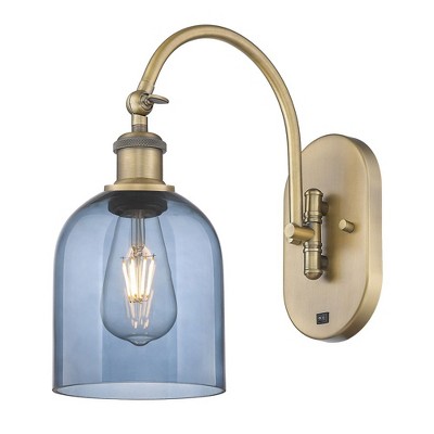 Bella - 1 Light Arm Swivels Side to Side Wall Sconce In Industrial Style-13 Inches Tall and 5.5 Inches Wide