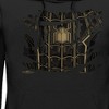 Men's Marvel Spider-Man: No Way Home Ripped Black Suit Pull Over Hoodie - 2 of 4