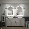Apmir Super Bright 192 LEDs/m LED Lighted Anti-Fog Tempered Glass Arched Bathroom/Vanity Mirror with ETL & 3-Year Warranty - 4 of 4