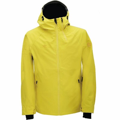 yellow snowboard jacket