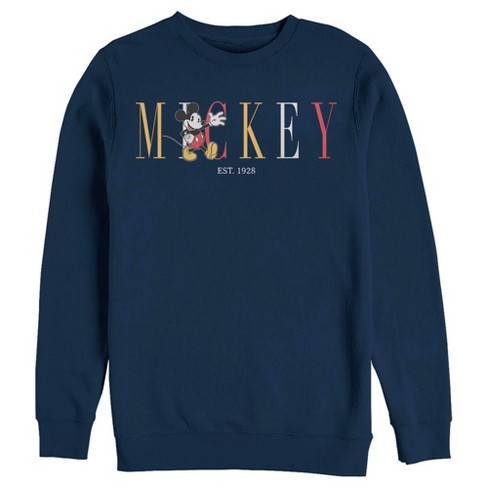 Men's Mickey & Friends EST. 1928 Logo Sweatshirt - image 1 of 4