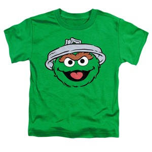 Toddler Boys' Sesame Street Oscar The Grouch Full Face T-Shirt - 1 of 3