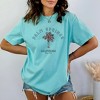 Simply Sage Market Women's Palm Springs California Short Sleeve Garment Dyed Tee - 2 of 3