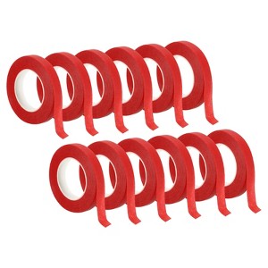 Unique Bargains Waterproof Colorfast Elastic Crepe Paper Flowers Bouquets Tapes 12 Pcs - 1 of 4