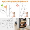 Shoe Storage Cabinet with Flip-Drawers, Ventilated Hidden Narrow Shoe Cabinet - 3 of 4