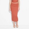 Women's Knit Midi Pencil Skirt - Wild Fable™ - 2 of 3