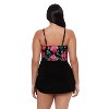 Trimshaper Women's Solid Julie One Piece - 3 of 3