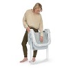 Ingenuity Snooze & Stow Rocking Portable Folding Bassinet - Sheppy (Gray) - 4 of 4