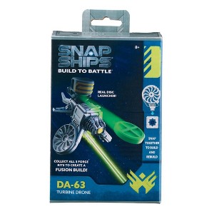PlayMonster Snap Ships DA-63 Turbine Drone, Custom Building and Battle Play, Ages 8+, Building Set - 1 of 1