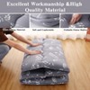 Futon Mattress, Japanese Twin Size - Floral Pattern Floor Mattress for Tatami, Sleeping Pad, Camping Travel - 4 of 4