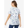 Woman Within Perfect Printed Short-Sleeve Scoopneck Tee - 3 of 4