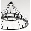 Capital Lighting Pearson 24 - Light Chandelier in  Black Iron - 3 of 4