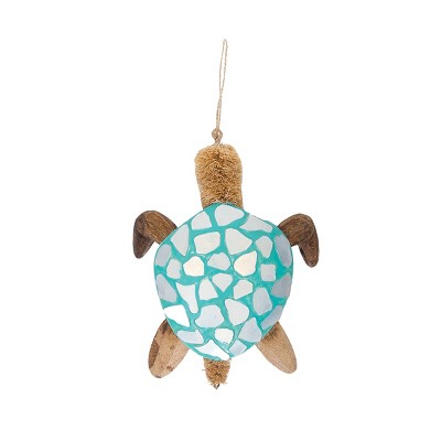 Gallerie II Mosaic Sea Turtle Christmas Xmas Ornament