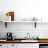Smart Tiles 2pk Brik Zurich XL Matte Peel & Stick 3D Tile Paper Backsplash: Self-Adhesive Vinyl, Classic Pattern - 4 of 4