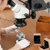 VEVOR Multi-Directional Microscope with Spring Bracket, 7X-45X Magnification Jewelry Microscope, Micro Jewelry Inlaid Stand, Black - 2 of 4