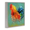 Stupell Industries Urban Abstract Rooster Splash, 12" x 12" - 3 of 4