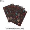 Unique Bargains Gift Wrap Paper Kraft 27.56"x19.69" 5 Pcs - 3 of 4