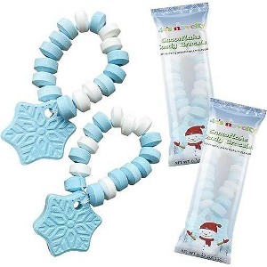4E's Novelty Christmas Candy Bracelets - 30-Pack Christmas Shapes Bulk Candies Individually Wrapped, Fun Christmas Stocking Stuffers - 1 of 4
