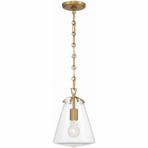 Crystorama Lighting Voss 1 - Light Pendant in  Luxe Gold - 1 of 4