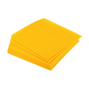 Unique Bargains Polyester Soft Home Handcrafts Project DIY Felt Fabric Sheets 15 Pcs - 1 of 4