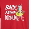 Women's - Disney - Straight Outta Bermuda Cropped Graphic T-Shirt - 2 of 4