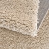 SEVOBAL Rugs Super Soft Shag Area Rug with Non-Slip Backing for Living Room and Bedroom Home Decor, White, 84"*63"*0.75" - 4 of 4