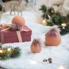 Whisen D3" Christmas Ball Ornaments, Glass Decorative Hanging Ball Christmas Tree Ornaments, Set of 12 - 4 of 4