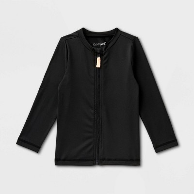 Toddler Long Sleeve Zip-Up Rash Guard Top - Cat & Jack™