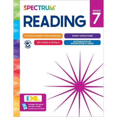 Spectrum Reading Workbook, Grade 7 - (Paperback)