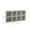 Best Choice Products 8-Cube Bookshelf, 11in Display Storage System, Organizer w/ Removable Back Panels - 2 of 4